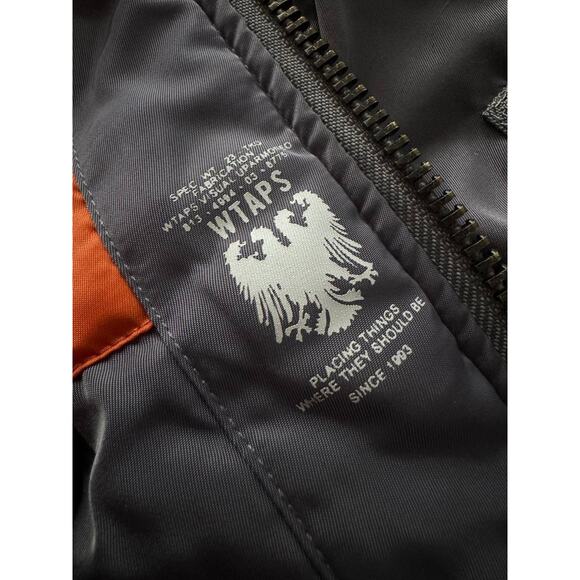 WTAPS Youthful Dayz MA-1 Bomber Jacket - Picture 6 of 7